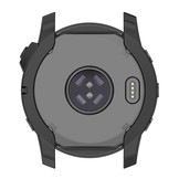 Garmin Fenix 7X Full Cover Bumper -  Zwart