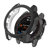 Garmin Fenix 7X Full Cover Bumper -  Zwart