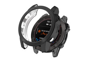 Garmin Fenix 7X Full Cover Bumper - Zwart