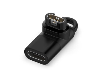 Type C Adapter geschikt voor Garmin Smartwatch Oplader - USB Connector - Zwart