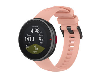 Siliconen Sport Bandje geschikt voor Polar Vantage V2 - Lichtroze