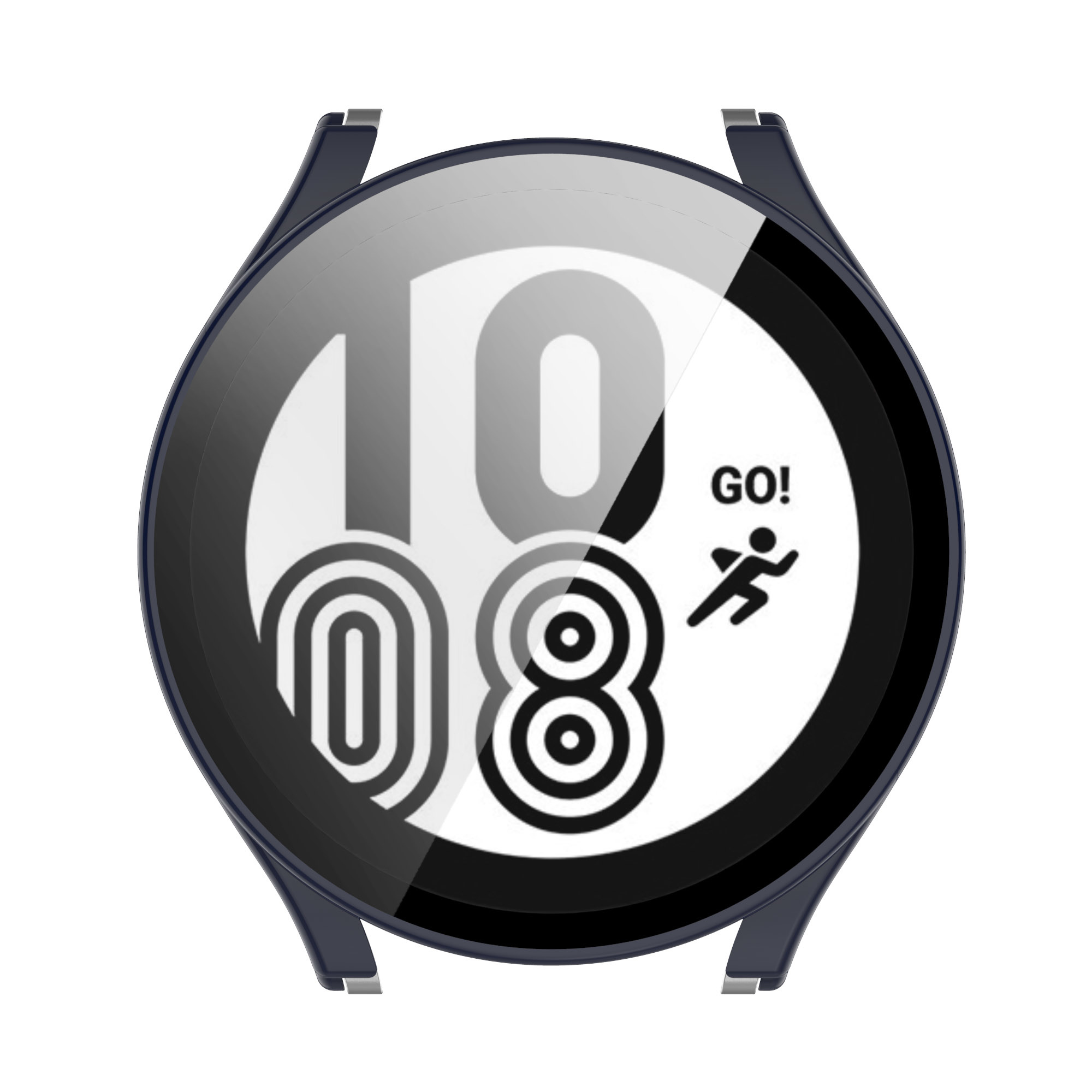 Samsung Galaxy Watch (4) 40mm - Full Cover Bumper - Donkerblauw