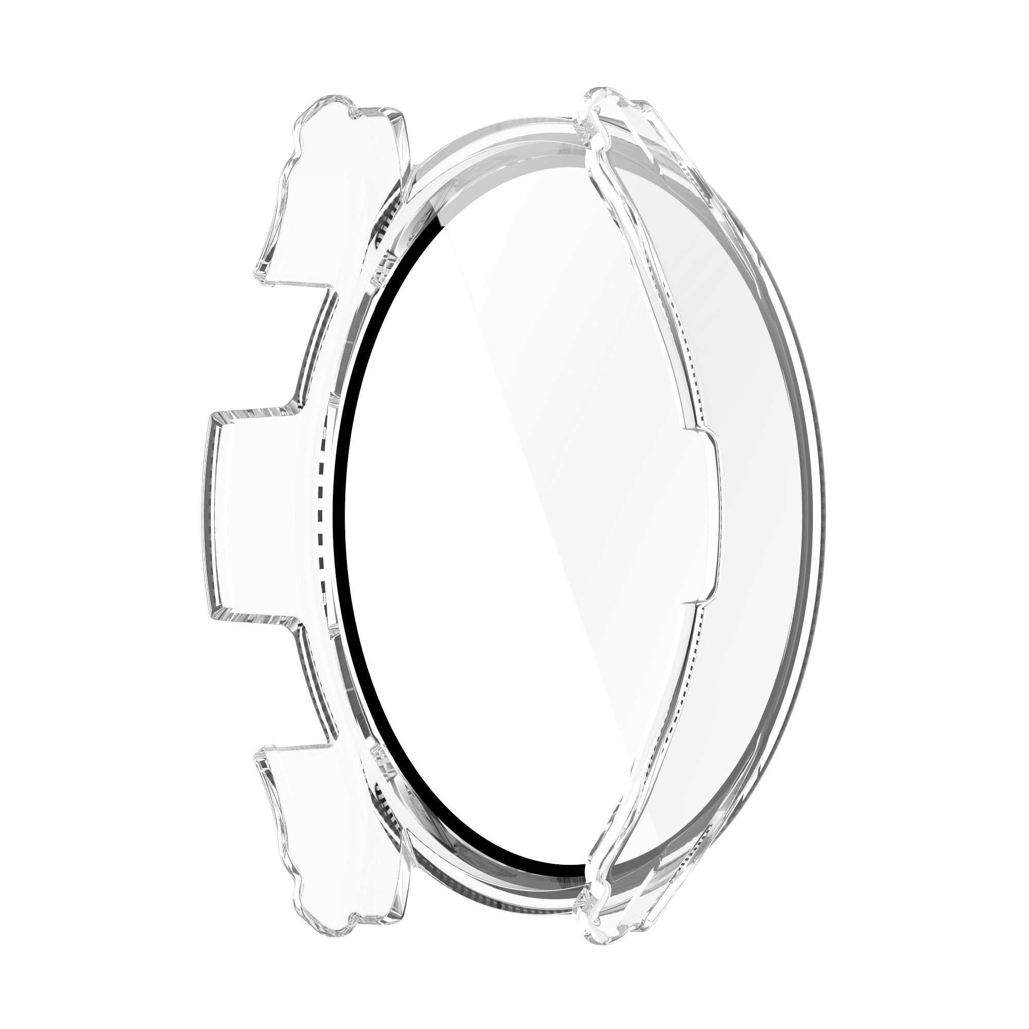 Samsung Galaxy Watch (4) 44mm - Full Cover Bumper - Transparant