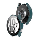 Samsung Galaxy Watch (4) 44mm - Full Cover Bumper - Donkergroen