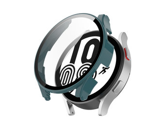 Samsung Galaxy Watch (4) 44mm - Full Cover Bumper - Donkergroen