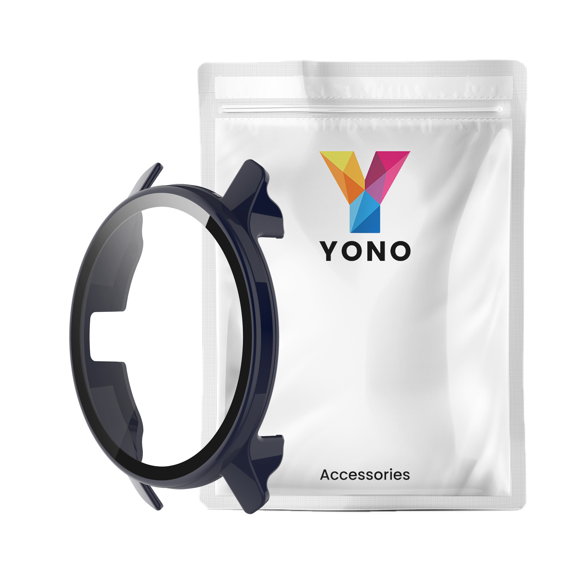 Garmin Venu 2 Plus - Screen Protector Hoesje - Donkerblauw