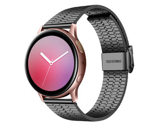 Miami Schakel Bandje 22mm Universeel - Zwart