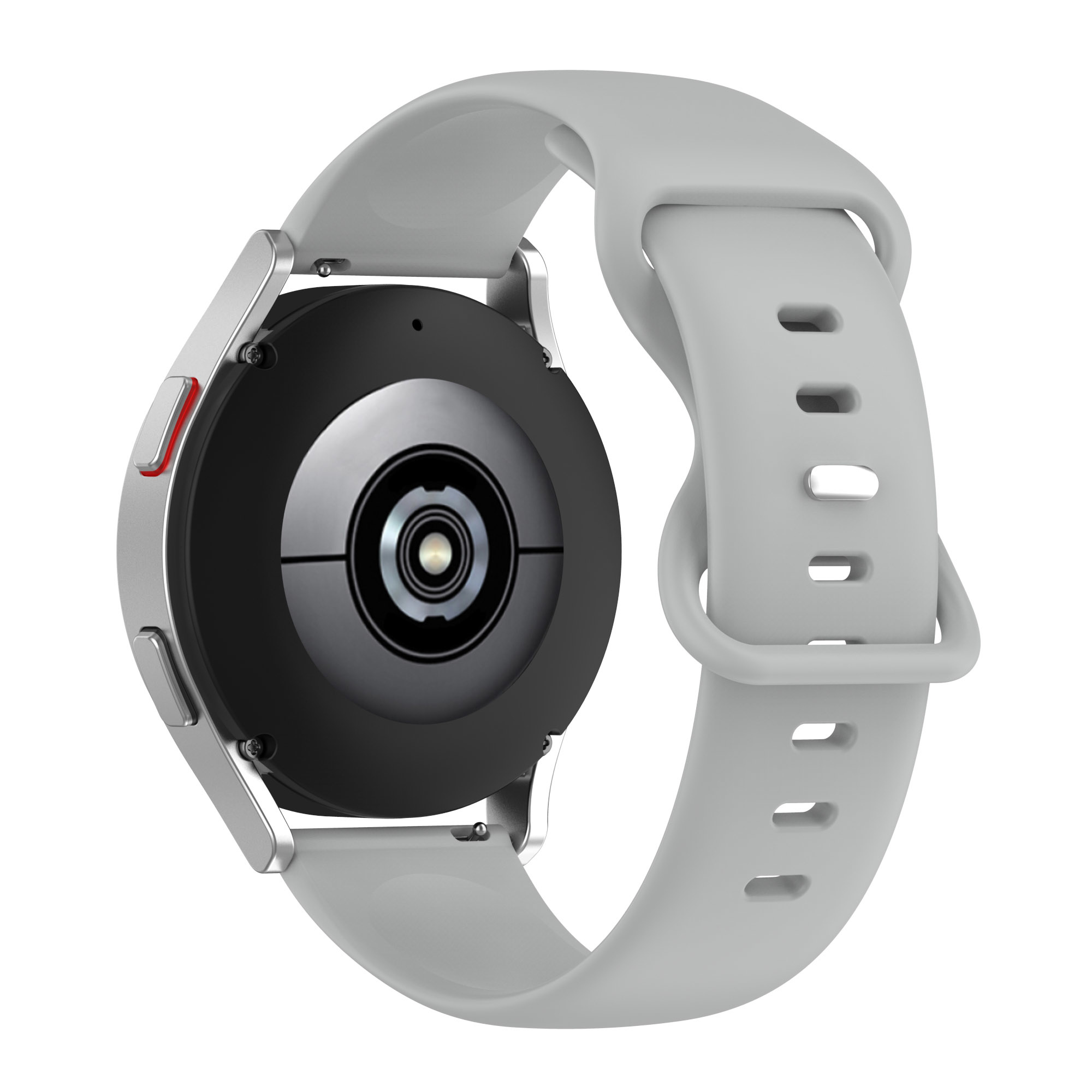 Siliconen Soft Bandje 20mm Universeel - Grijs