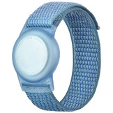 Nylon Armband Apple AirTag - Blauw
