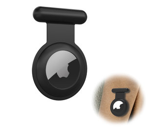 Pin Case voor Apple AirTag - Zwart
