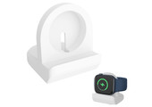 Stand Houder geschikt voor Apple Watch Oplader – Wit