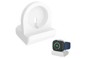 Stand Houder geschikt voor Apple Watch Oplader – Wit