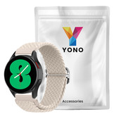 Nylon Stretch Bandje 22mm Universeel - Champagne
