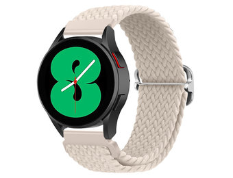 Nylon Stretch Bandje 22mm Universeel - Champagne