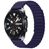 Siliconen Link Bandje 22mm - Donkerblauw