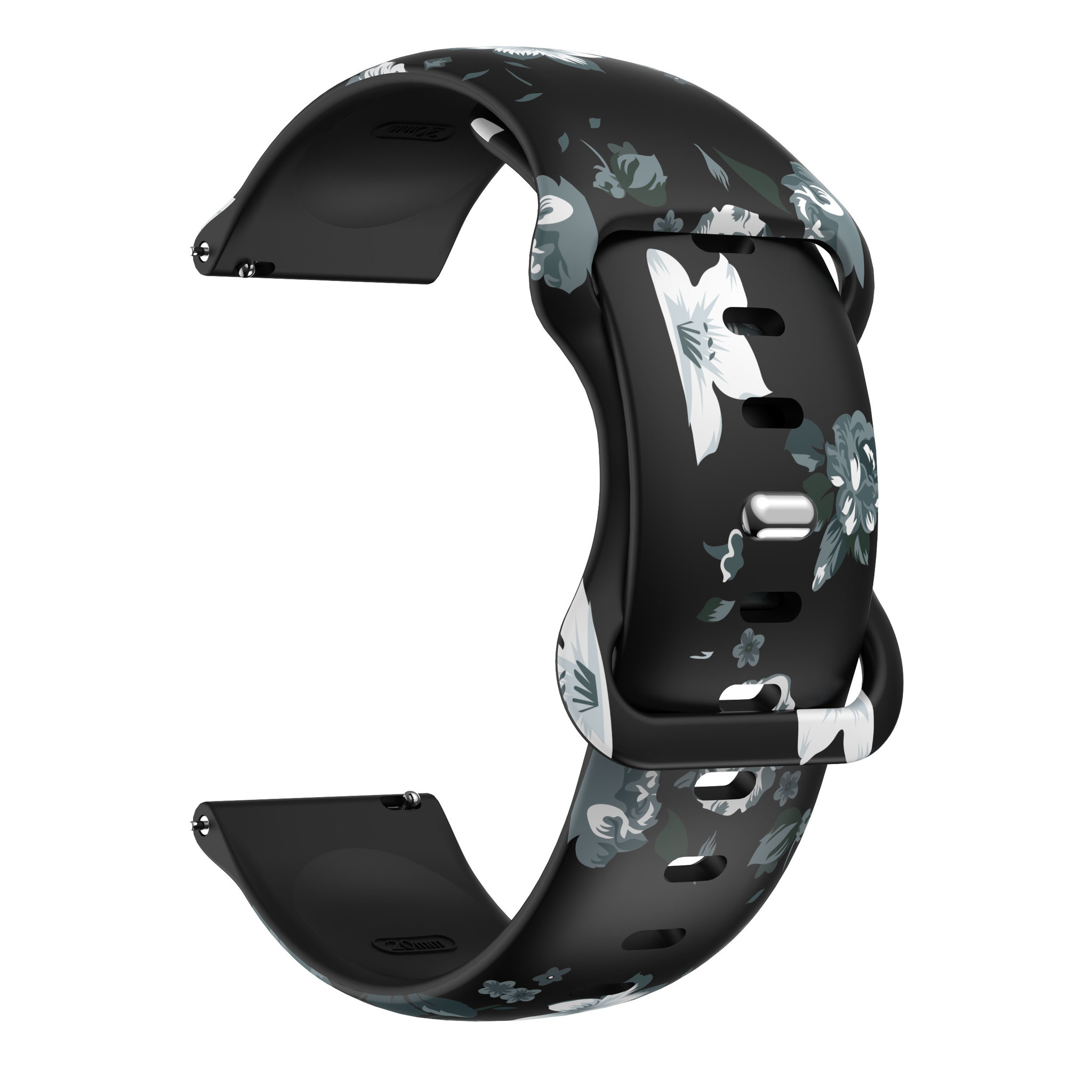 Special Sport Bandje 20mm Universeel - Zwart
