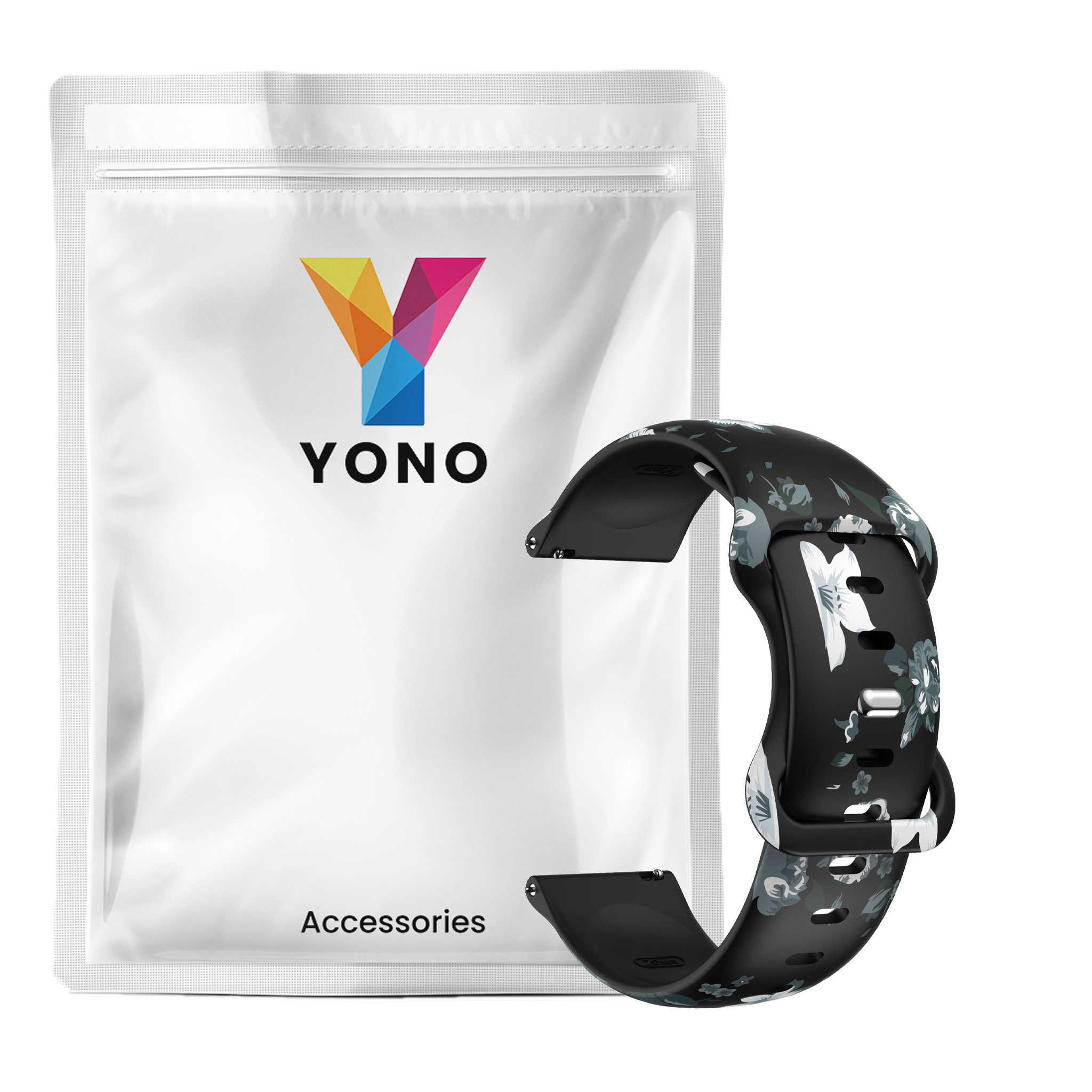 Special Sport Bandje 20mm Universeel - Zwart