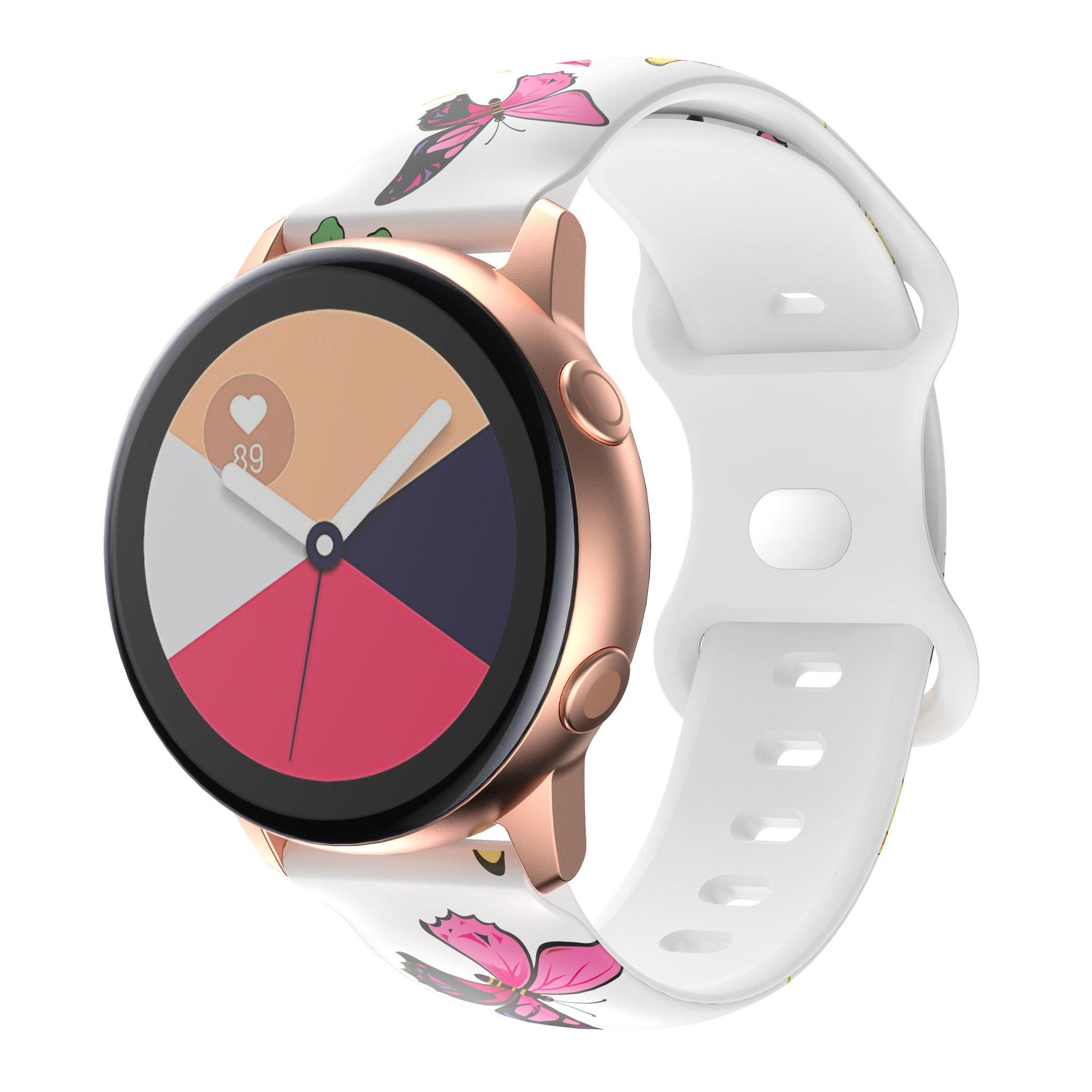 Special Sport Bandje 20mm Universeel - Butterfly