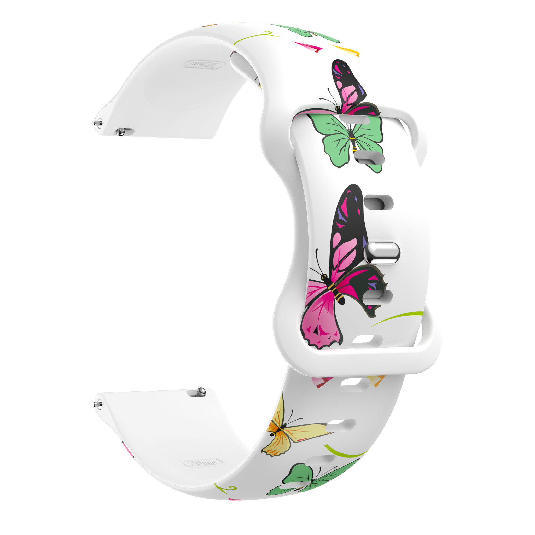 Special Sport Bandje 20mm Universeel - Butterfly