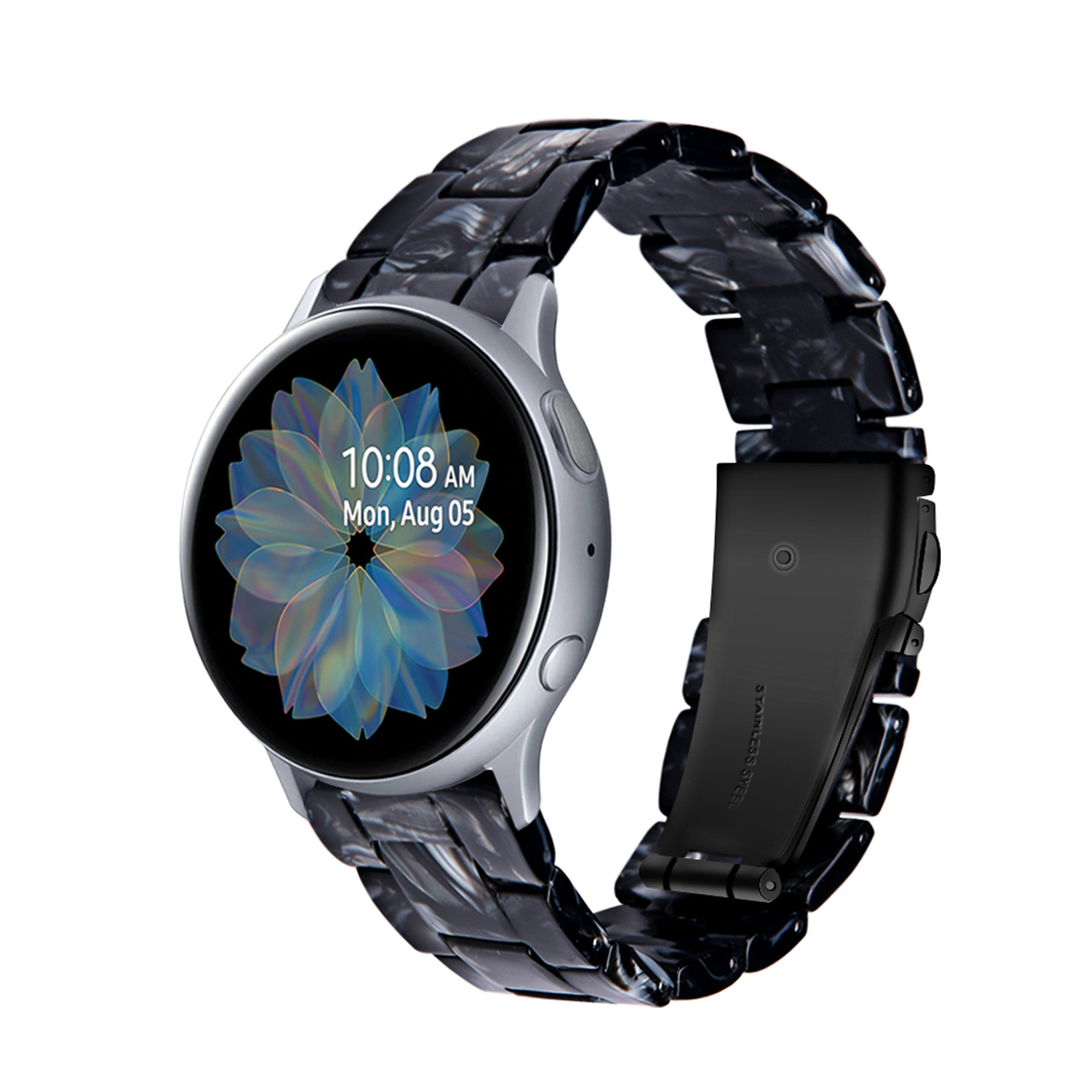 Resin Schakel Bandje 20mm Universeel - Zwart