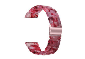 Resin Schakel Bandje 20mm Universeel - Rose