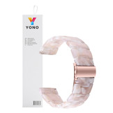 Resin Schakel Bandje 20mm Universeel - Lichtroze