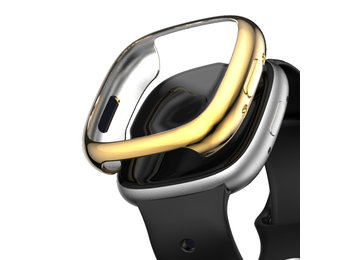 Fitbit Versa 4 / Sense 2 Hoesje - Goud