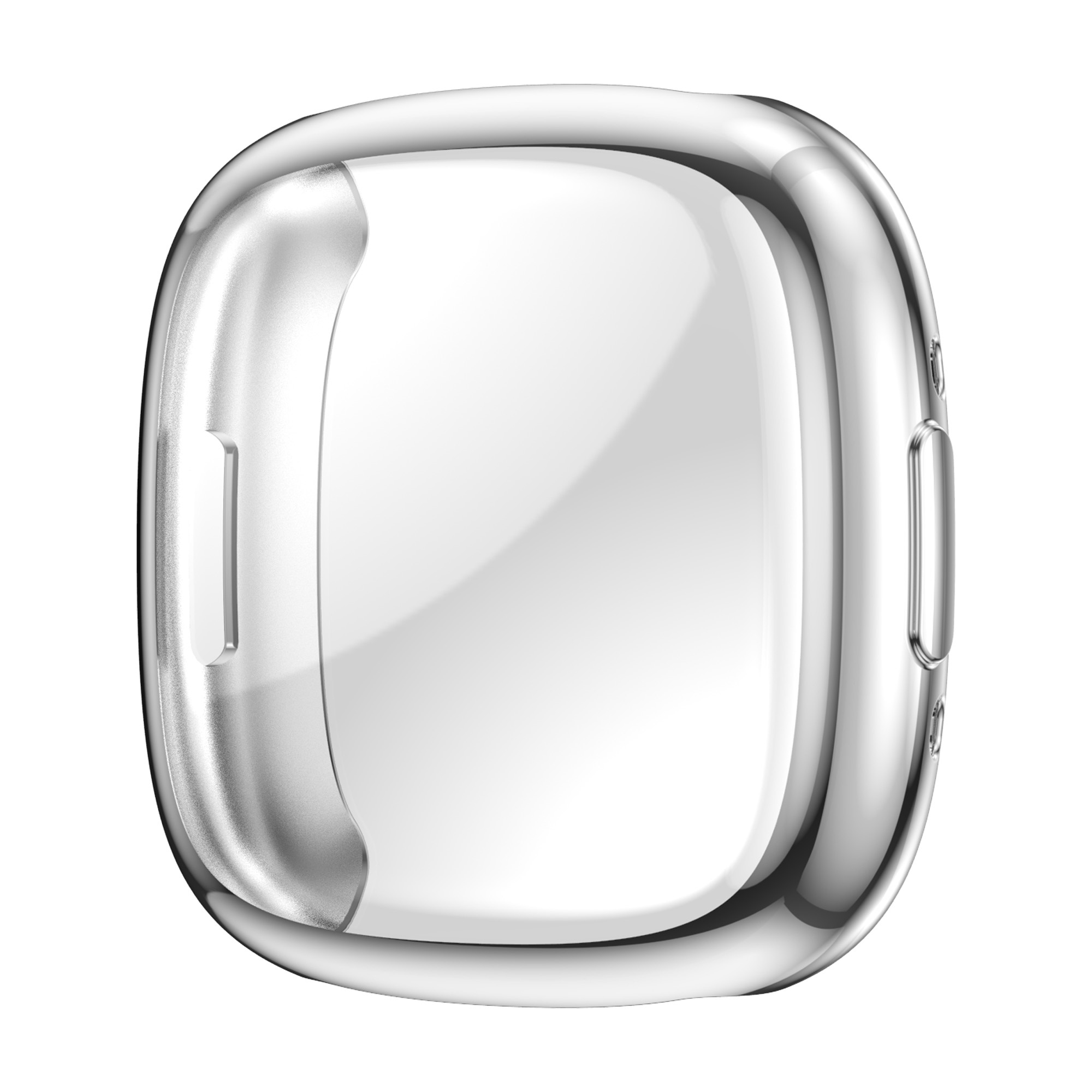 Fitbit Versa 4 / Sense 2 Hoesje - Zilver