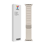 YONO Apple Watch Alpine Bandje - Lichtgrijs (44 mm)