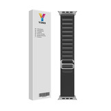 YONO Apple Watch Alpine Bandje - Zwart