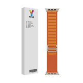 YONO Apple Watch Alpine Bandje - Oranje (44 mm)