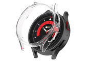 YONO Bumper geschikt voor Galaxy Watch 5 Pro (45 mm) - Hoesje - Case - Transparant