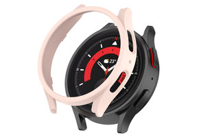 YONO Bumper geschikt voor Galaxy Watch 5 Pro (45 mm) - Hoesje - Case - Lichtroze