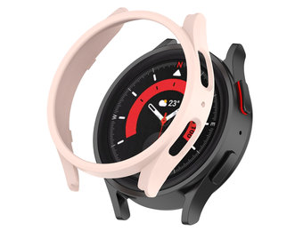 YONO Bumper geschikt voor Galaxy Watch 5 Pro (45 mm) - Hoesje - Case - Lichtroze