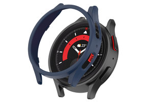 YONO Bumper geschikt voor Galaxy Watch 5 Pro (45 mm) - Hoesje - Case - Donkerblauw