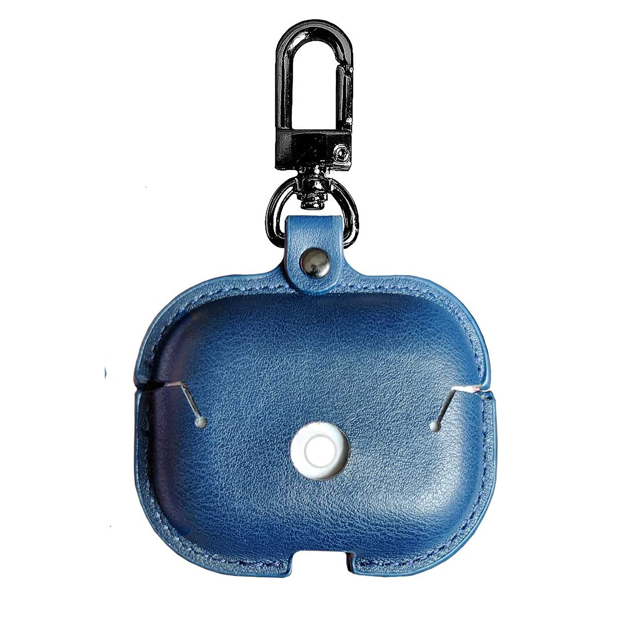 YONO Airpods Pro Hoesje - Leer met Clip - Blauw