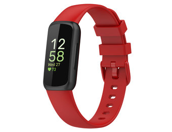 Fitbit Inspire 3 Siliconen Bandje - Rood