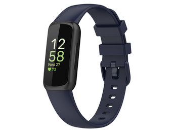 Fitbit Inspire 3 Siliconen Bandje - Donkerblauw
