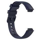 Fitbit Inspire 3 Siliconen Bandje - Donkerblauw