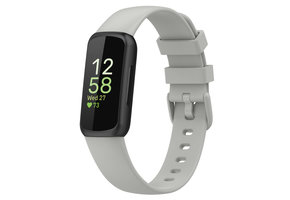 Fitbit Inspire 3 Siliconen Bandje - Grijs