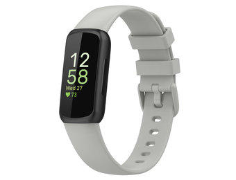 Fitbit Inspire 3 Siliconen Bandje - Grijs