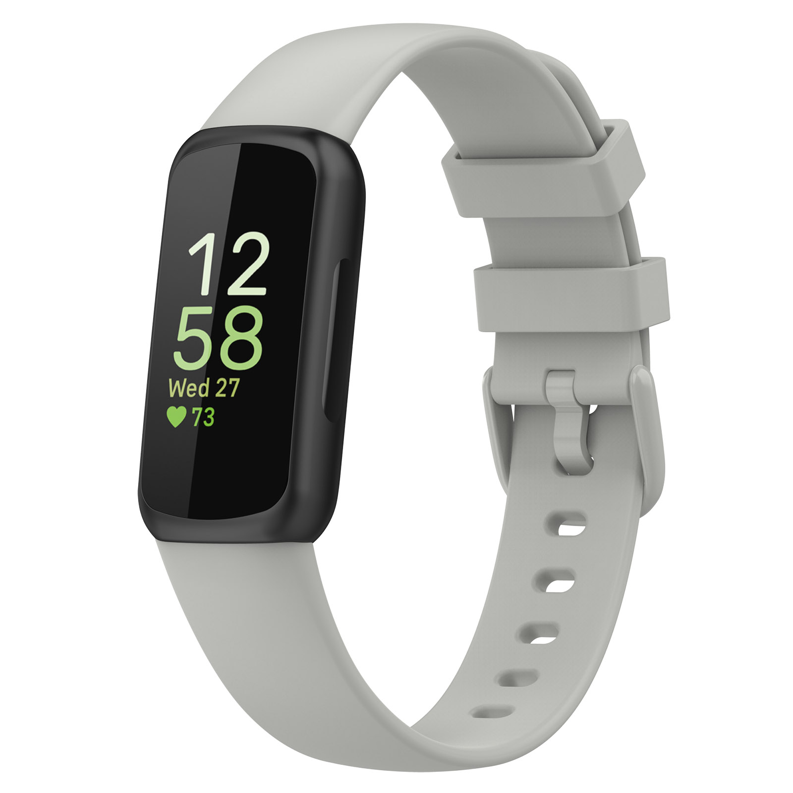 Fitbit Inspire 3 Siliconen Bandje - Grijs