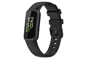 Fitbit Inspire 3 Siliconen Bandje - Zwart