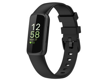 Fitbit Inspire 3 Siliconen Bandje - Zwart
