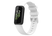 Fitbit Inspire 3 Siliconen Bandje - Wit