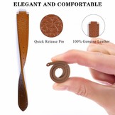 Fitbit Inspire 3 Bandje Leer - Bruin