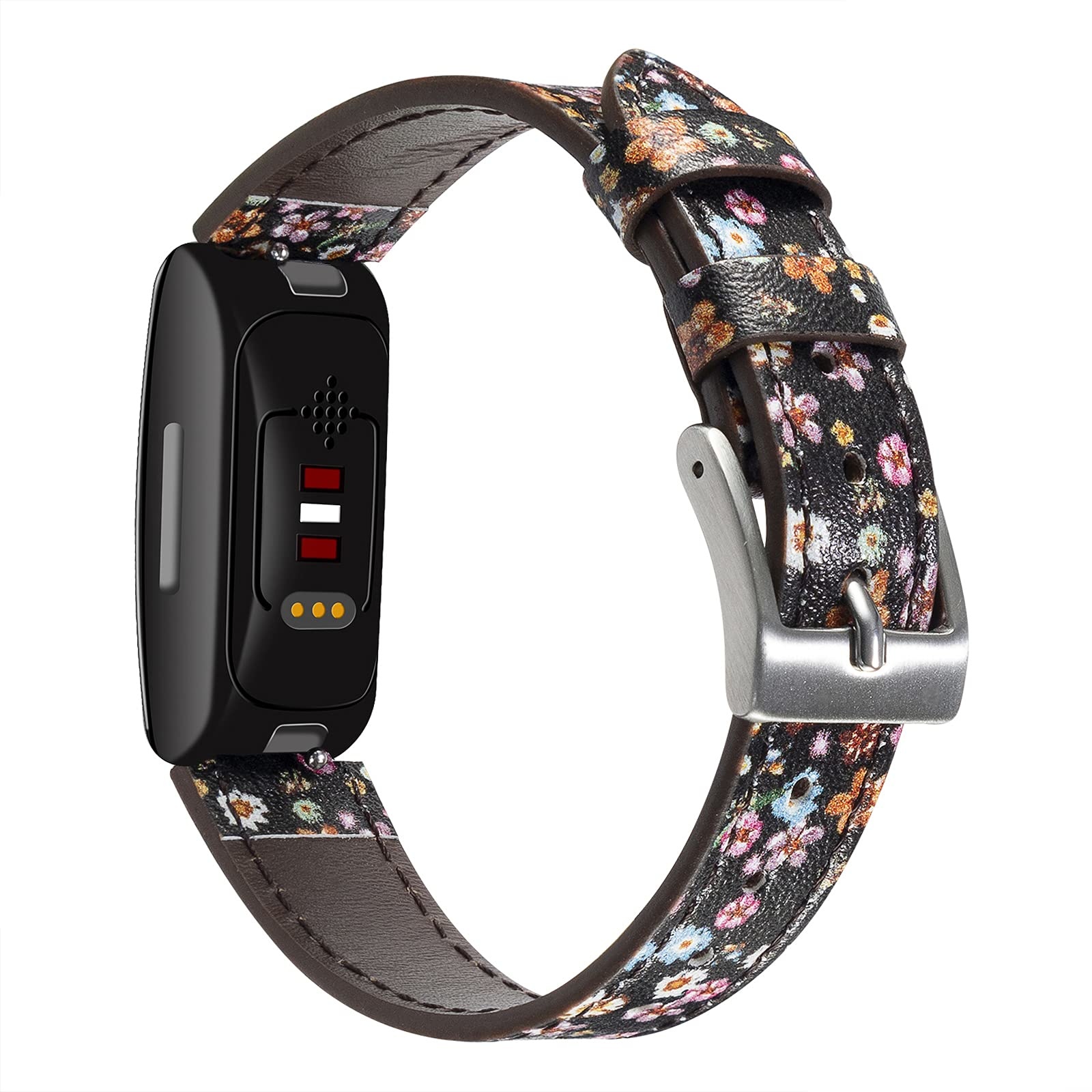 Fitbit Inspire 3 Bandje Leer - Floral