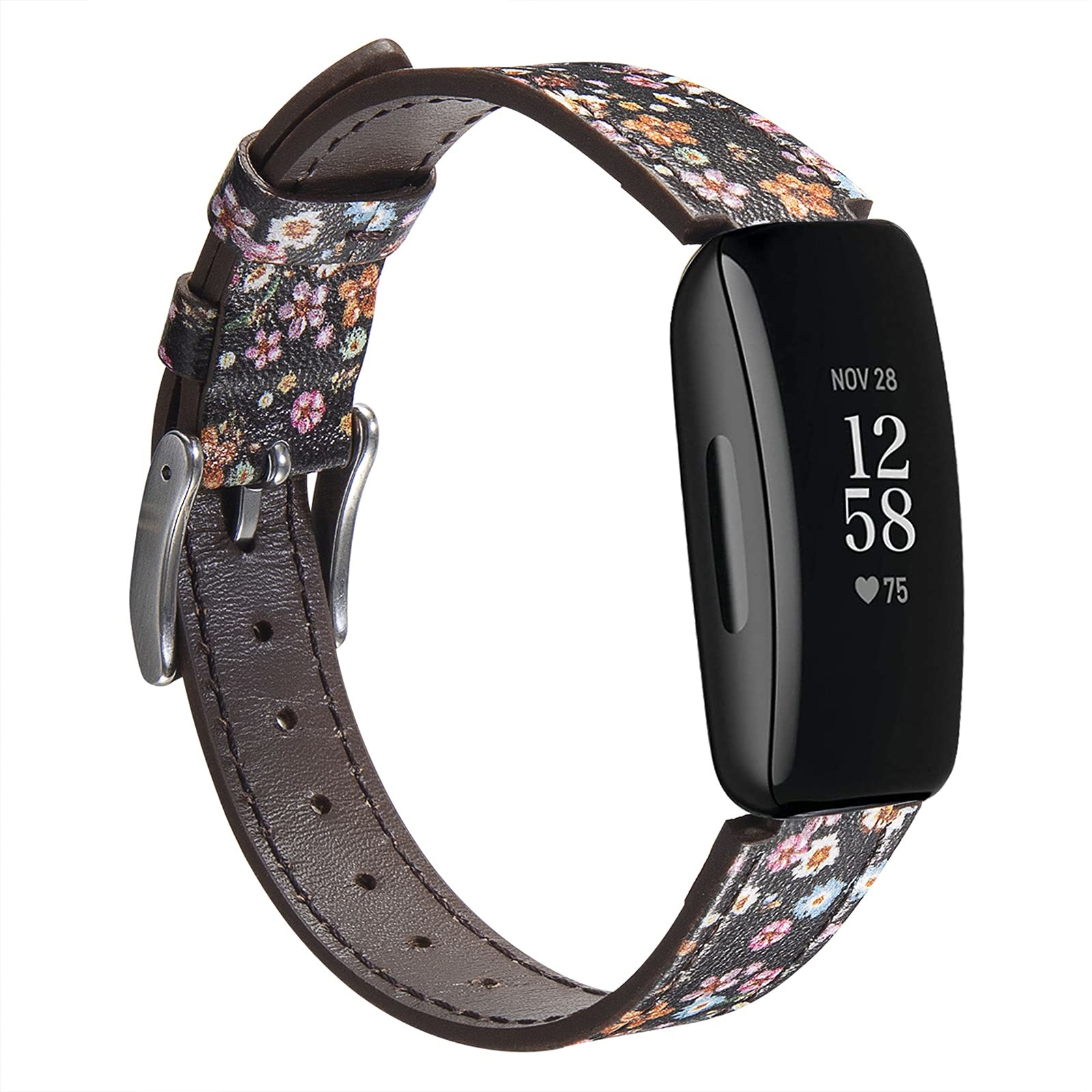 Fitbit Inspire 3 Bandje Leer - Floral
