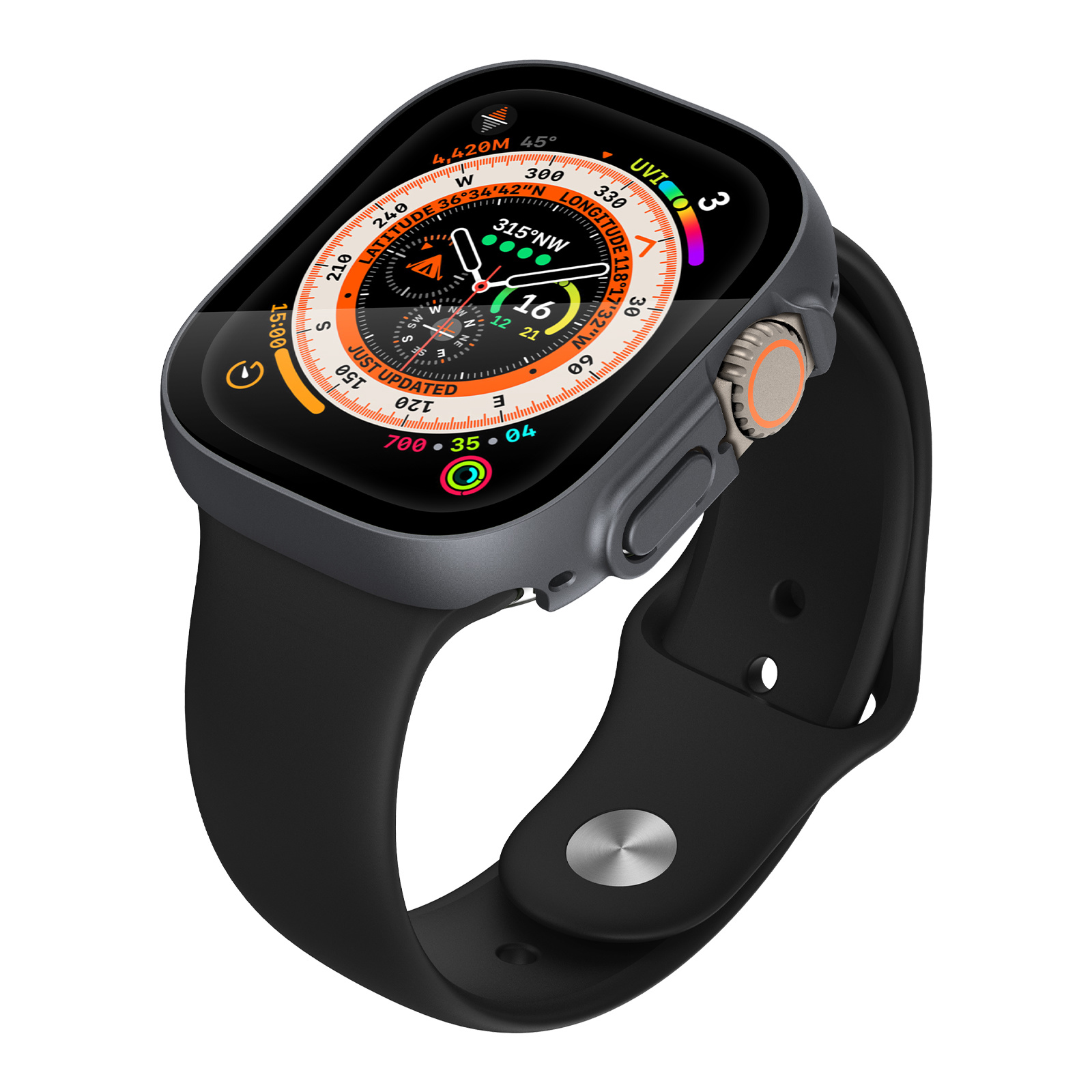 Apple Watch Ultra (49mm) Hoesje - Grijs