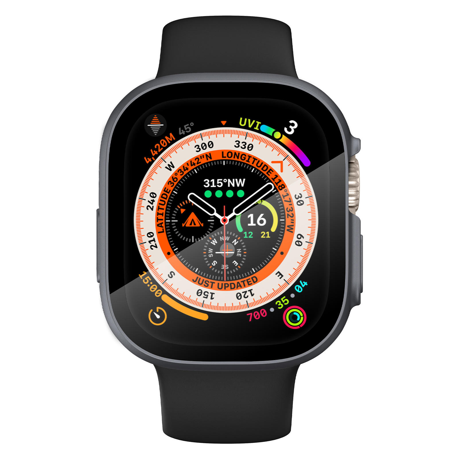 Apple Watch Ultra (49mm) Hoesje - Grijs